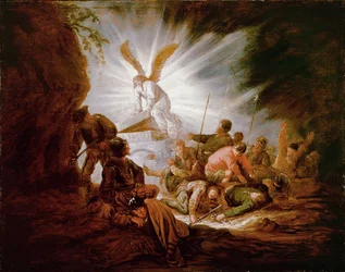Der Engel öffnet das Grab Christi