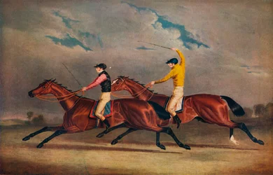 Matilda schlägt Mameluke, St. Leger, 1827