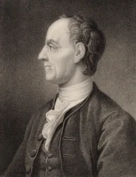 Porträt des Mathematikers Leonhard Euler 1707-1783, 1850