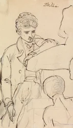 Studie eines Mannes