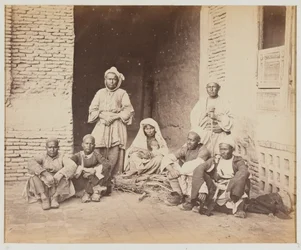 Eine Gruppe von Hazaras