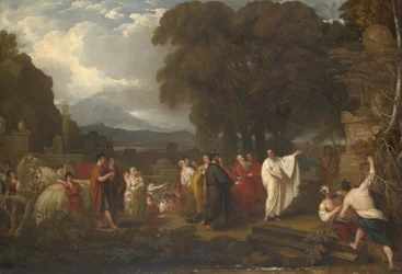 Cicero entdeckt das Grab von Archimedes