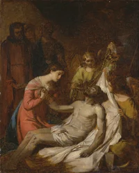 Studie der Beweinung Christi