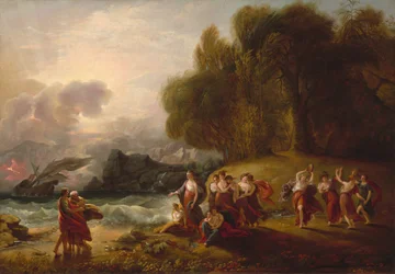 Telemachus und Calypso, ca. 1809