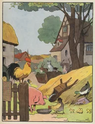Tiere im Bauernhof