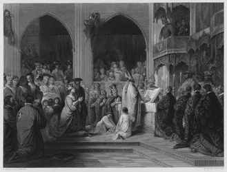 Die Installation, nach dem Bild in der Vernon Gallery