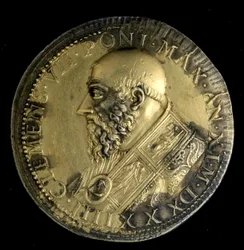 Medaille mit dem Porträt von Papst Clemens VII.