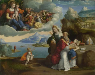 Die Vision des Heiligen Augustinus, ca. 1520