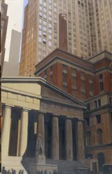 Ansicht von Wall Street