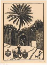 Straße mit Stufen in Taormina auf Sizilien