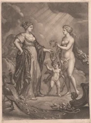 Juno, Venus und Amor