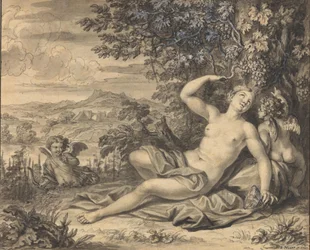 Erigone wird von Bacchus verführt