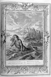 Glaucus verwandelt sich vom Mann zum Meeresgott