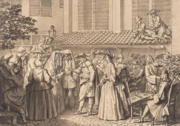 Hochzeit bei den hochdeutschen Juden