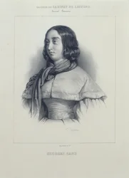 Porträt von George Sand