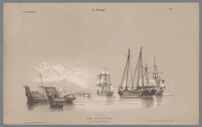 Segelschiffe im Hafen