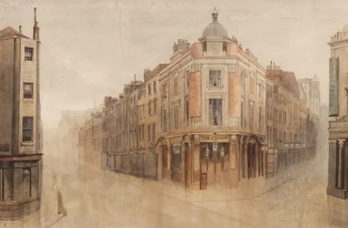 The Crown, Ecke Great White Lion Street, jetzt Mercer Street, und Monmouth Street, Seven Dials, London