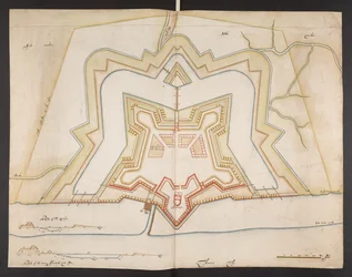 Plan von Tilbury Fort