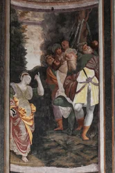 Detail des Martyriums der Heiligen Katharina
