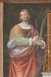 Heilige Apollonia, ca. 1522-25 (Detail)