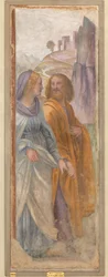 Heiliger Josef und die Jungfrau Maria nach der Hochzeit