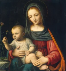 Die Madonna der Nelke