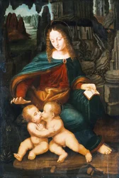 Madonna mit Kind und dem kleinen Johannes, ca. 1496