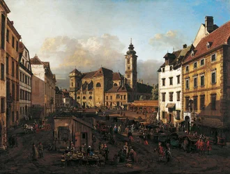 Freyung-Platz von Südosten