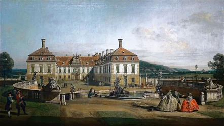 Das kaiserliche Lustschloss Schloss Hof, Ehrenhofseite