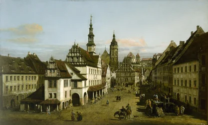 Städtebild (Marktplatz in Pirna)