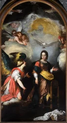 Die Heiligste Inkarnation (Unbefleckte Empfängnis), Altarbild