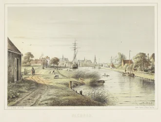 Ansicht von Alkmaar vom Zeglis