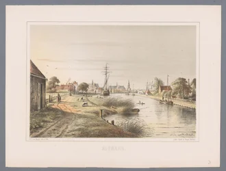 Stadtansicht von Alkmaar (Serientitel)