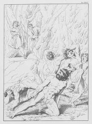 Dantes Göttliche Komödie, Inferno (Hölle), Platte XXIV