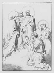 Dantes Göttliche Komödie, Paradiso (Himmel), Platte XXXIV (Lithografie)