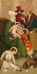 Heilige Maria Kleophas und ihre Familie, ca. 1520-1528