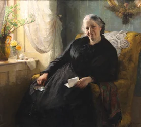 Porträt von Cecilie Trier, geb. Melchior