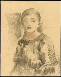 Porträt von Julie Manet