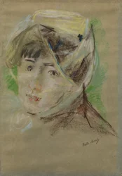 Porträt eines Mädchens mit Schleier (Jeanne Pontillon)