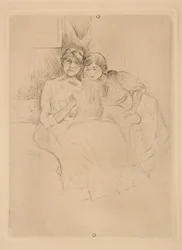 Die Zeichenstunde: Berthe Morisot und ihre Tochter