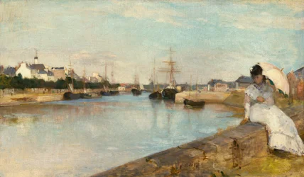 Der Hafen von Lorient, 1869