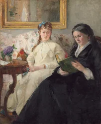 Die Mutter und Schwester des Künstlers