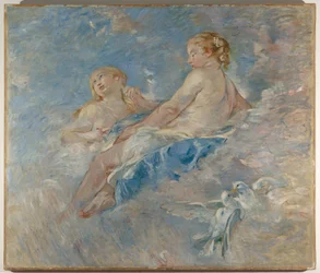 Venus an der Schmiede des Vulkan (nach Boucher), ca. 1883-84