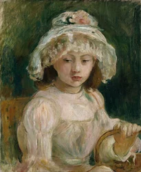Junges Mädchen mit Hut