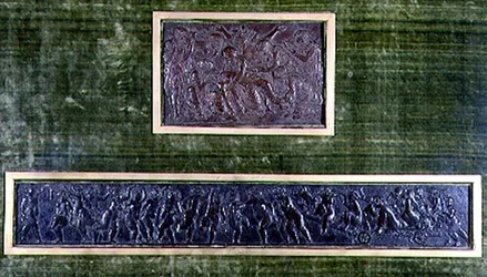 Der Triumph des Bacchus und die Kreuzabnahme Christi