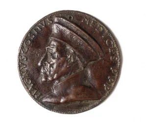 Medaille mit Cosimo il Grande: recto