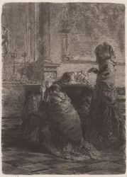 I Fratelli sono al campo Die Männer sind auf dem Feld, 1870