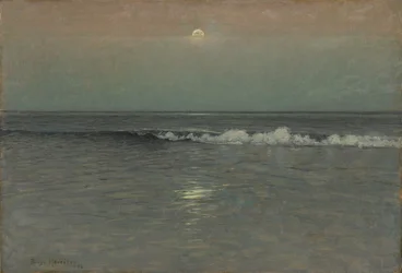 Die Nacht sinkt auf das Meer