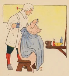 Kinderreim: Friseur