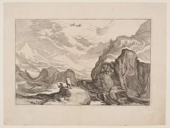 Tafel 20, aus Landschaften mit Bauernhäusern